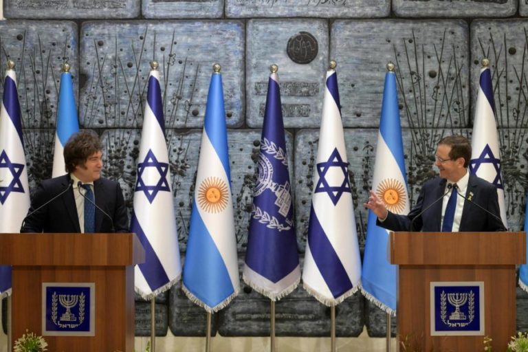 Milei exige a Jerusalém a libertação de quatro argentinos reféns em Gaza