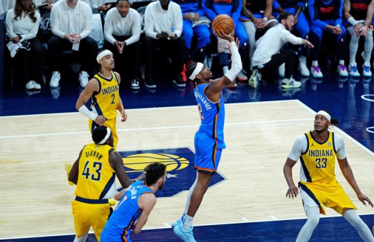 OKC vencem em Indianápolis, recuperam fator casa e igualam final da NBA