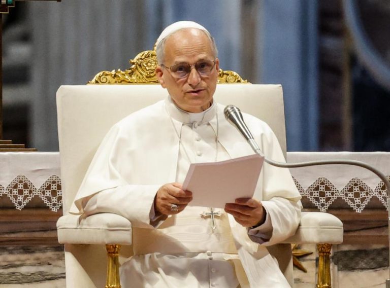 Papa Leão XIV apela à responsabilidade e à razão