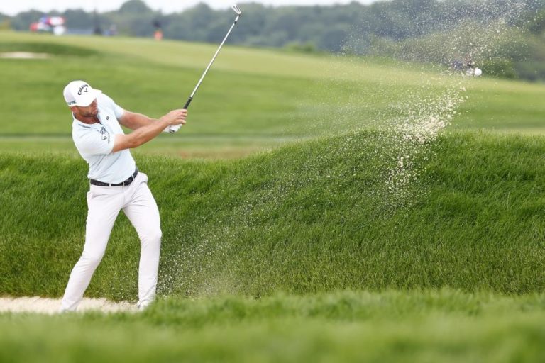 Sam Burns segura liderança do US Open em golfe na terceira volta