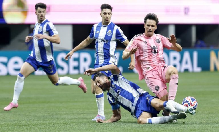 FC Porto perde com Inter Miami e complica ‘oitavos’ do Mundial de clubes