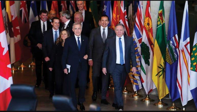 Mark Carney reúne-se com premiers e nomeia chefe de gabinete