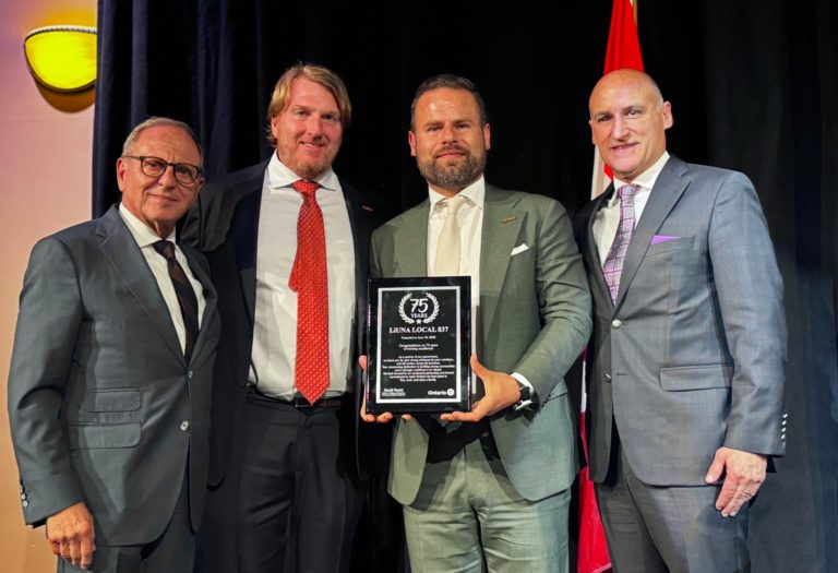 LiUNA Local 837 celebra 75 anos