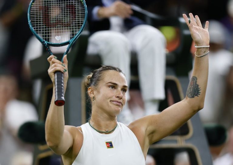 Número um mundial Aryna Sabalenka está nos ‘oitavos’ de Wimbledon