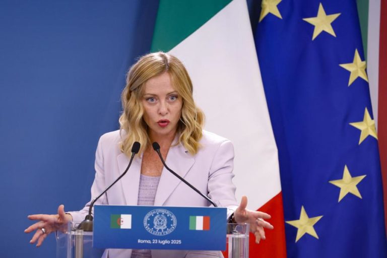 Meloni considera que reconhecer Estado da Palestina pode ser “contraproducente”