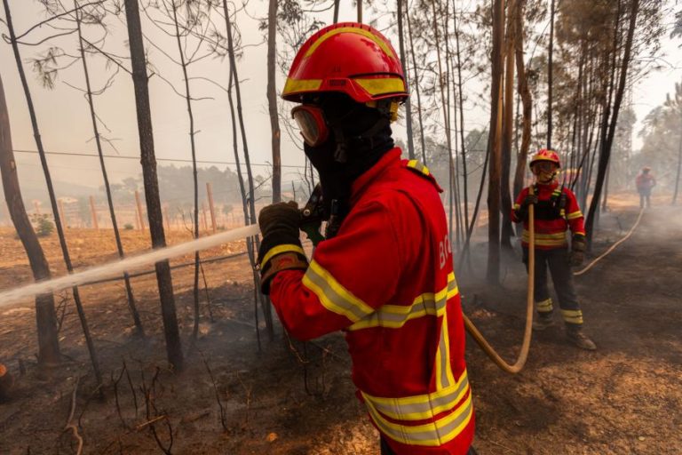 Fogo entre Gondomar e Penafiel com uma frente ativa está controlado