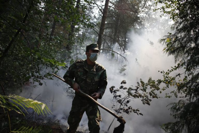 Exército já mobilizou quase três mil militares para o combate aos fogos