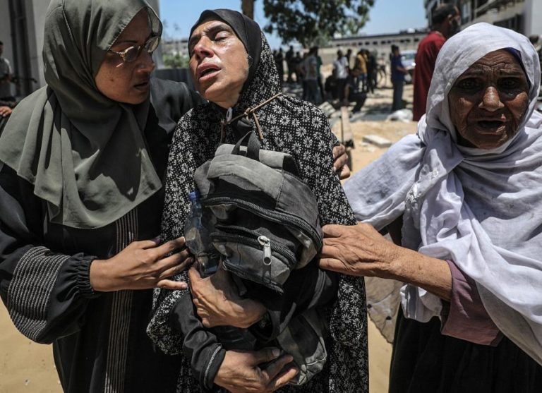 Sete mortos pela fome na Faixa de Gaza no sábado