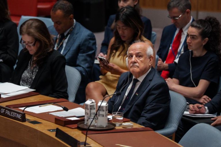 Palestina pede à ONU para travar o genocídio em Gaza