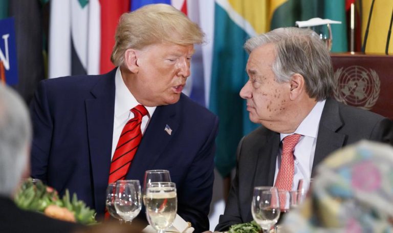 Guterres e Trump com encontro bilateral agendado para a próxima semana