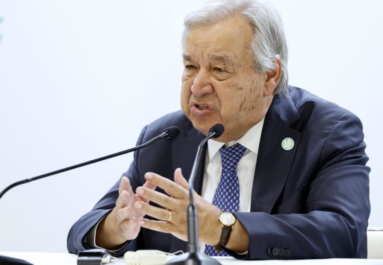 Guterres alerta que ameaças que visem “capacetes azuis” são “inaceitáveis”