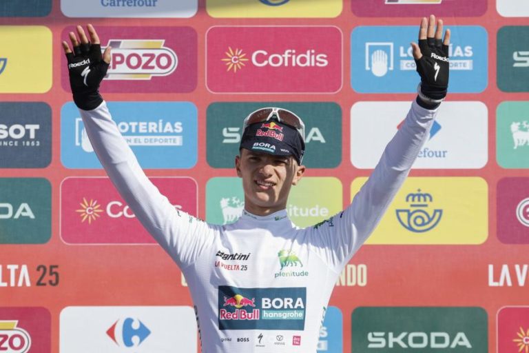 Pelizzari triunfa na Volta a Espanha entre a terra queimada em El Morredero, Almeida sobrevive