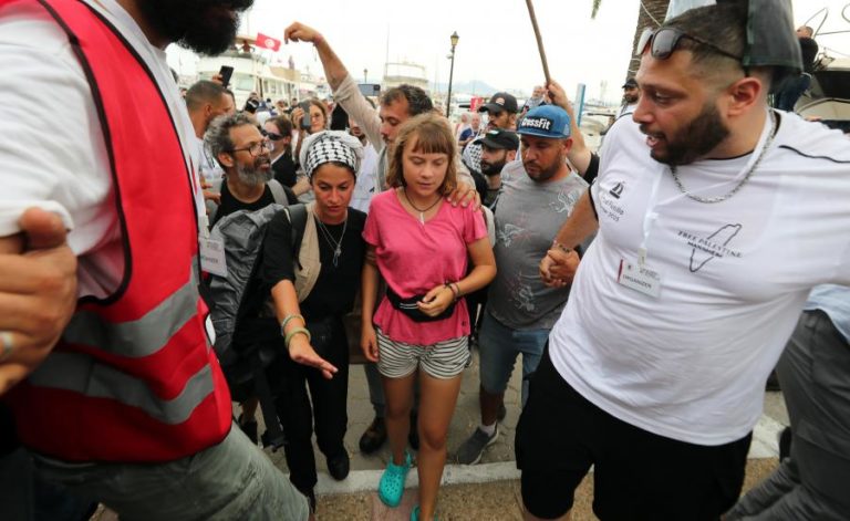 Flotilha que ruma a Gaza partiu completa da Sicília