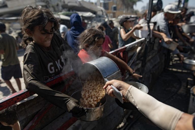 UNICEF avança que mais de 10 mil crianças em Gaza sofrem de subnutrição aguda