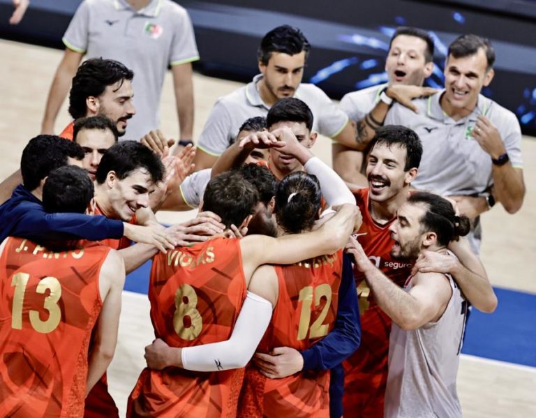 Portugal vence Colômbia no Mundial de Voleibol e ainda sonha com oitavos