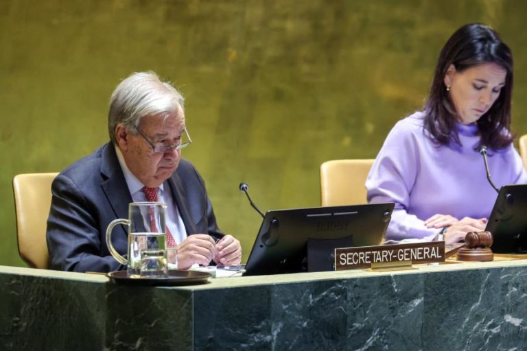 Guterres alerta para crescente isolamento de Israel a nível global