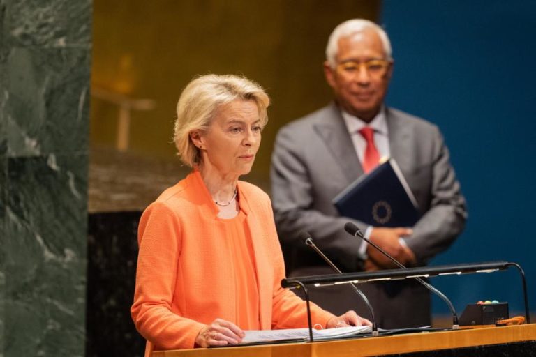 Von der Leyen denuncia “padrão de confrontação” no espaço aéreo da UE