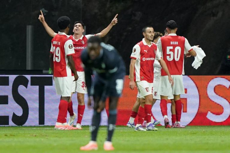 LE: Sporting de Braga bate Feyenoord na estreia na fase de liga