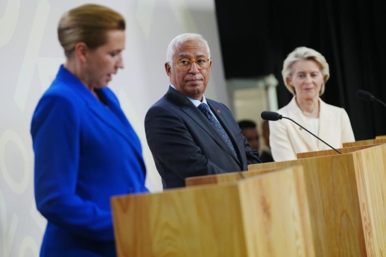 Costa diz que líderes da UE “apoiaram abrangentemente” construção de “muro de drones”