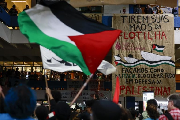Estudantes brasileiros pedem a Lula que rompa laços com Israel