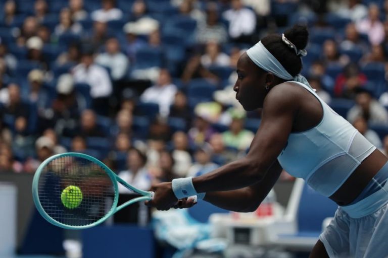 Tenista Coco Gauff vence em Wuhan terceiro Masters 1000 da carreira