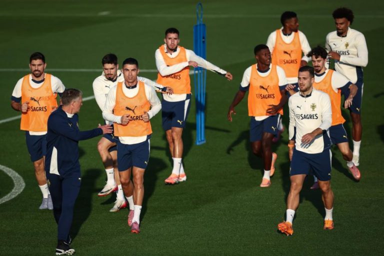 João Félix falha último treino antes do duelo com Irlanda