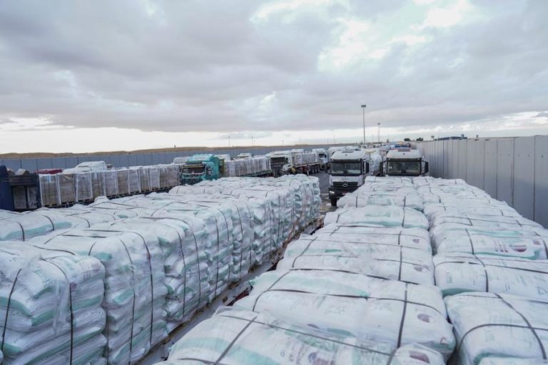 Ajuda humanitária começa a entrar em Gaza a partir do Egito