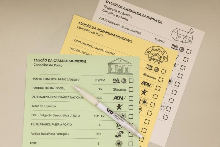 Projeção oscilam entre empate Pizarro e Pedro Duarte no Porto e vitória do PSD