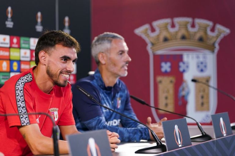 LE:Ricardo Horta quer Sporting de Braga mais constante e vencer Estrela Vermelha
