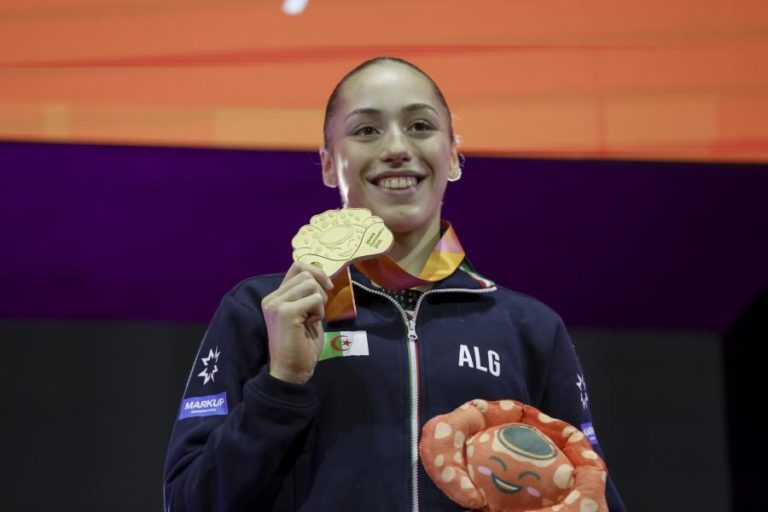 Argelina Kaylia Nemour dá a África inédito título mundial na ginástica artística
