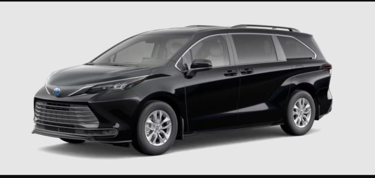 Toyota recolhe modelo 2025 Sienna Hybrid por problemas nos bancos