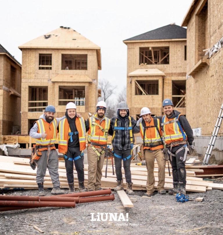 LiUNA apoia Ontário na redução de impostos para compra de casa