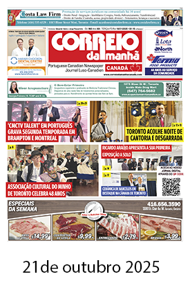 Correio da Manhã Canadá 21 de outubro 2025