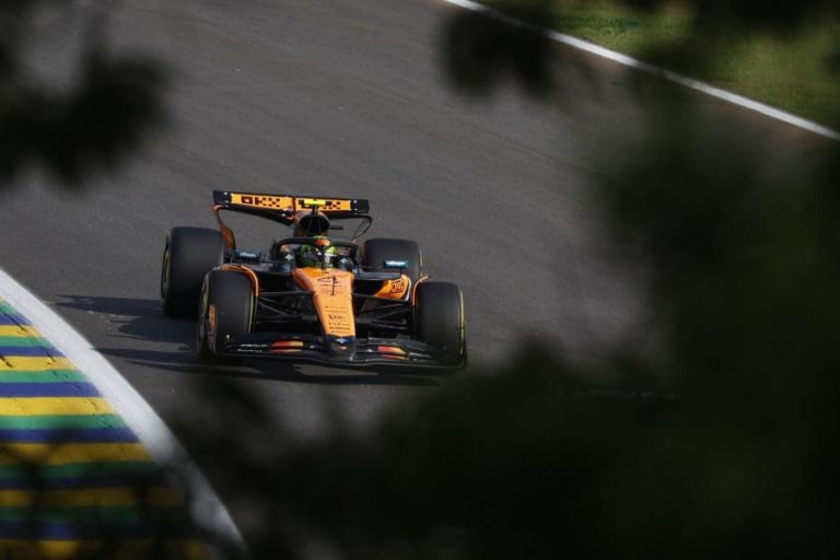 Lando Norris vence corrida sprint no GP do Brasil e Piastri acaba no muro
