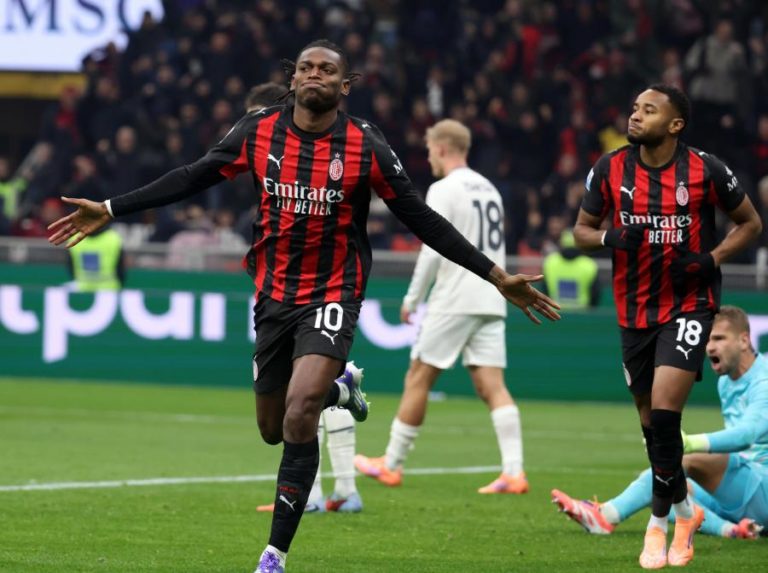 Golo de Rafael Leão vale triunfo e comando provisório da Liga italiana ao AC Milan