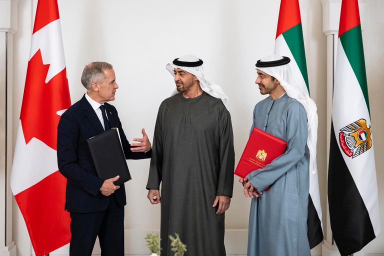 Carney anuncia investimentos nos Emirados antes da Cimeira do G20