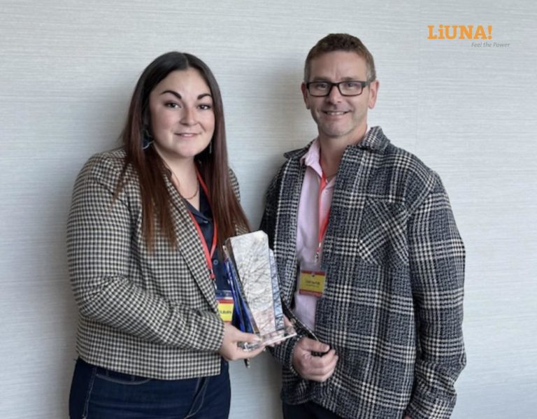 LiUNA sublinha força dos membros e componente formativa