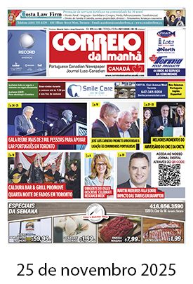 Correio da Manhã Canadá 25 de novembro 2025