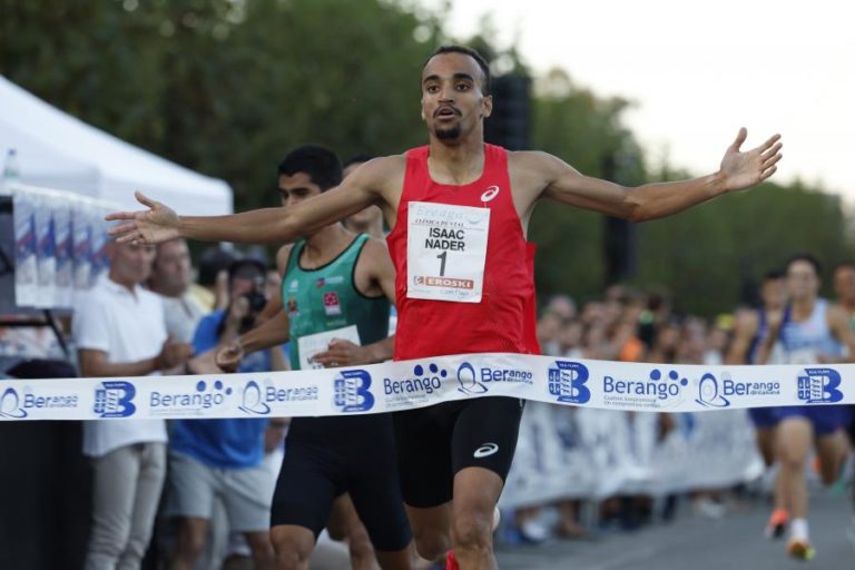Isaac Nader e Salomé Afonso lamentam chuva na São Silvestre de Lisboa