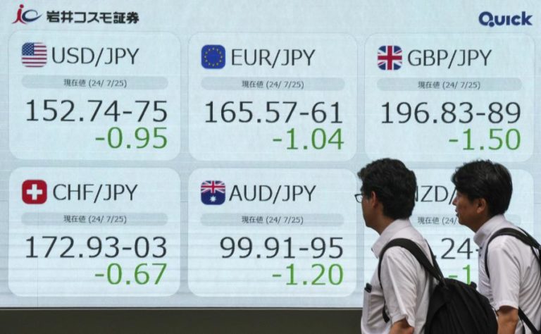 Japão reafirma “liberdade” para tomar “medidas decisivas” face à queda do iene