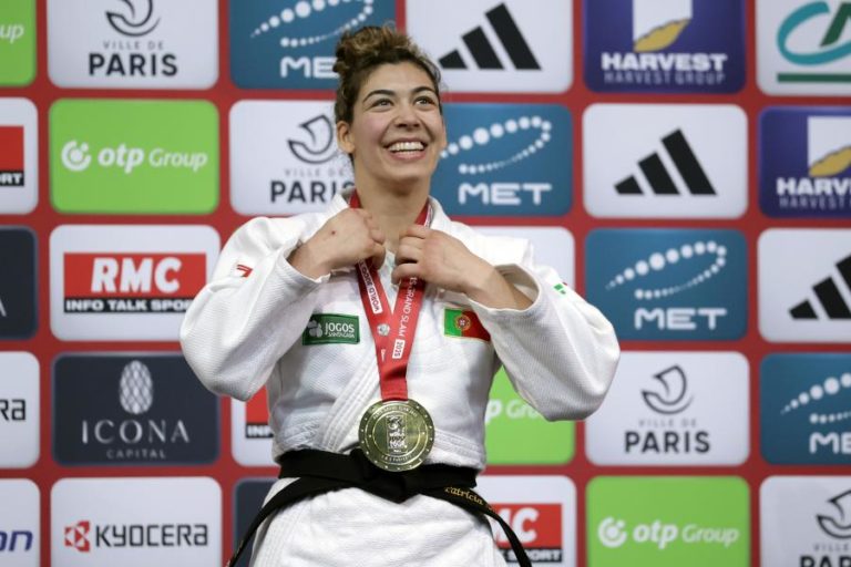 Judoca portuguesa Patrícia Sampaio termina o ano na liderança mundial de -78 kg
