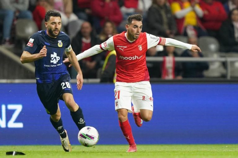 Sporting de Braga encerra 12.ª jornada da I Liga em Arouca