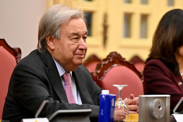 Guterres considera inaceitável qualquer ameaça a María Corina Machado pelo Nobel da Paz