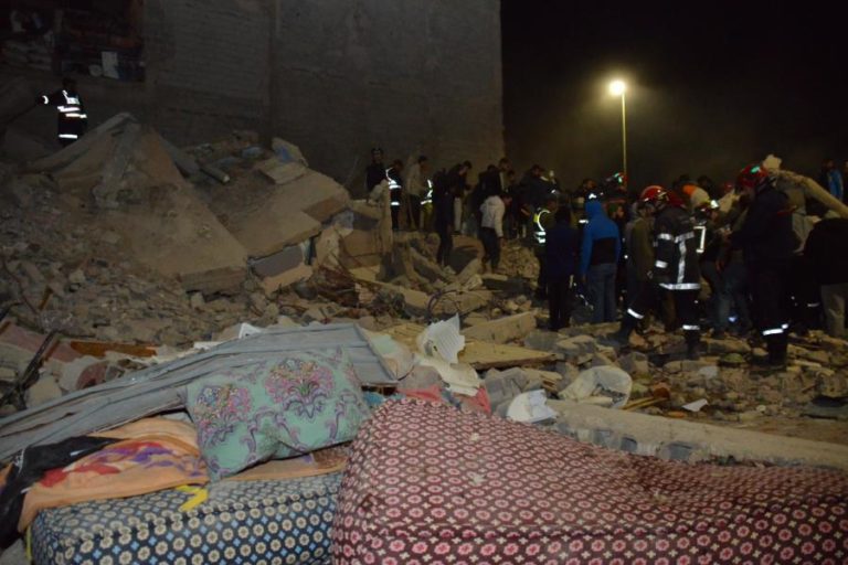 Pelo menos 19 mortos e 16 feridos após derrocada de dois edifícios em Marrocos