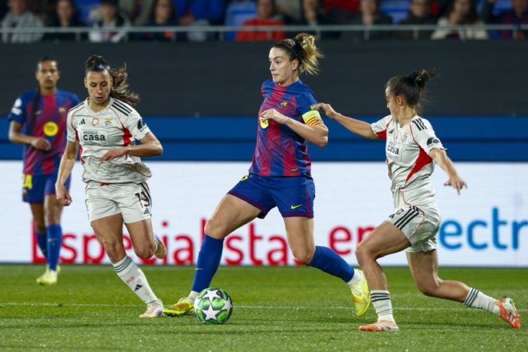 Benfica eliminado da ‘Champions’ feminina ao perder com FC Barcelona
