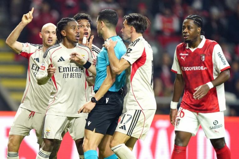Rui Costa lamenta golo anulado ao Benfica de “forma inacreditável” em Braga