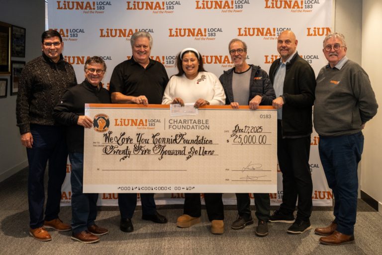 LiUNA destaca investimento, solidariedade e formação em Ontário