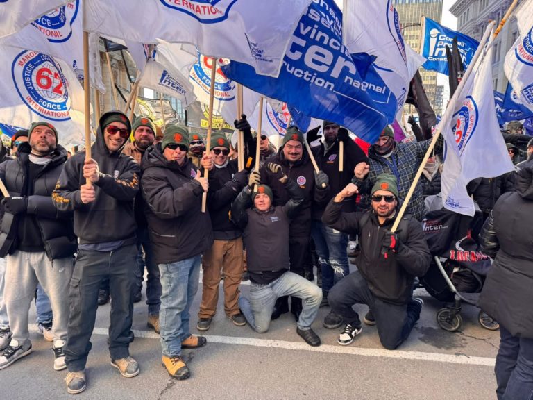 LiUNA apela à proteção de empregos e sublinha importância da formação