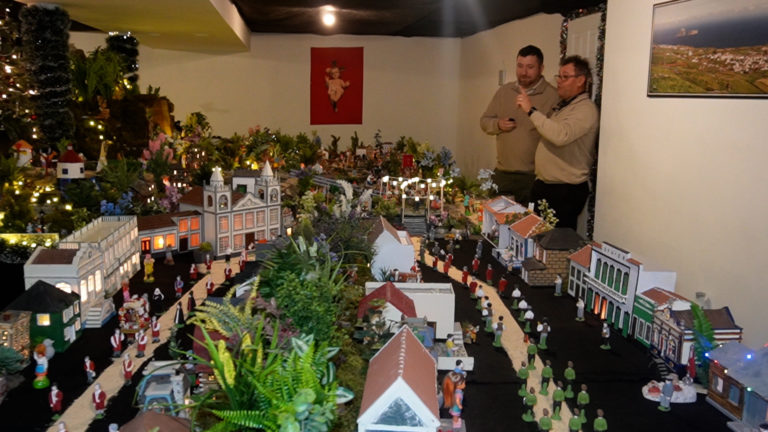 O presépio que une a Terceira ao Canadá