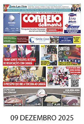 Correio da Manhã Canadá 09 de dezembro 2025